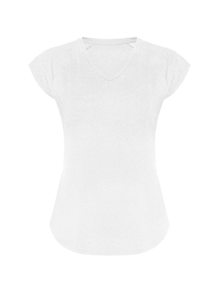Funkční tričko cotton touch do V