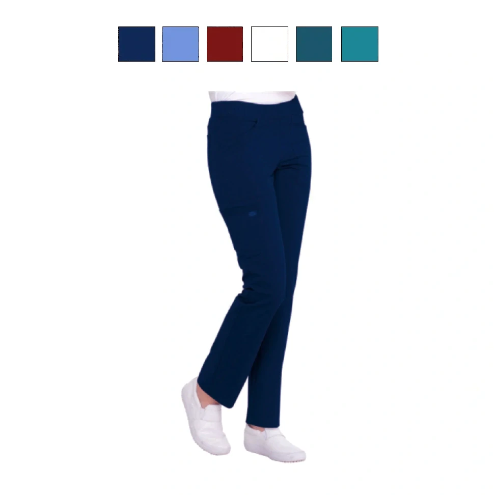 Dámské lékařské kalhoty s elastanem