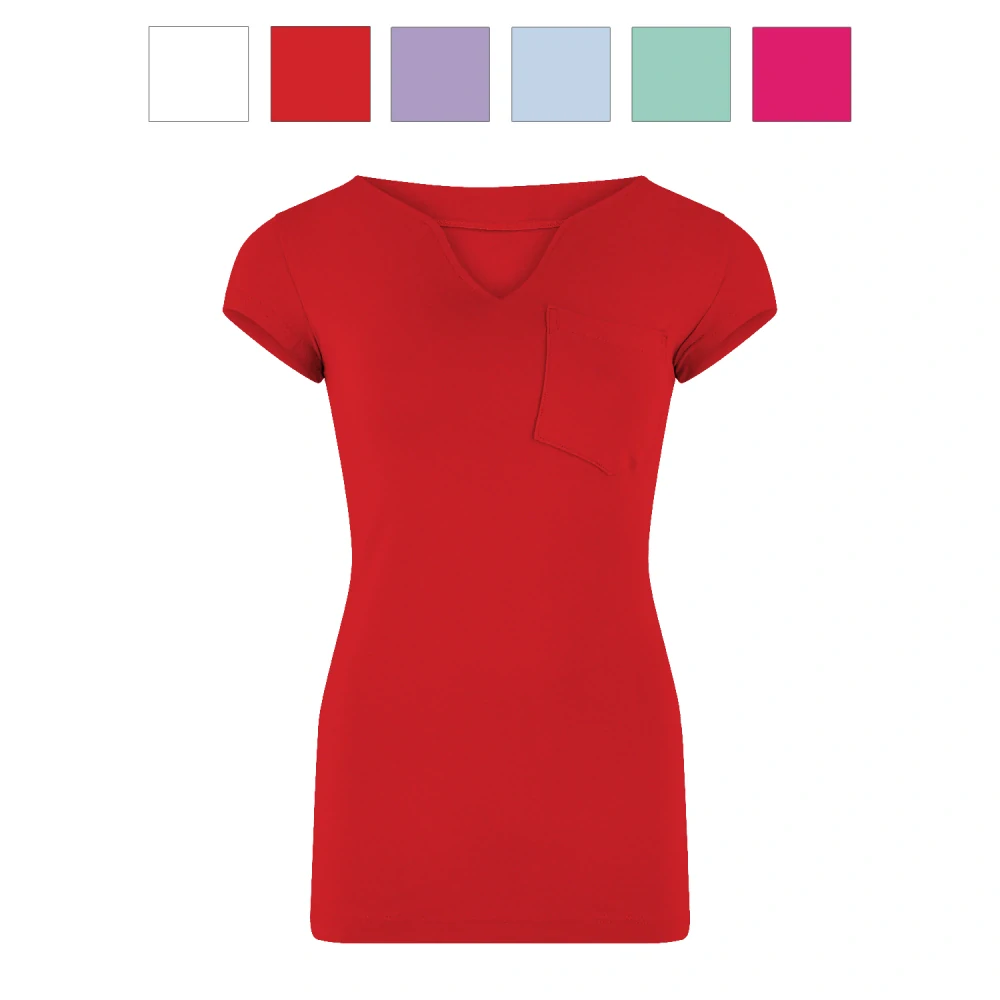 Dámská zdravotnická tunika s náprsní kapsou