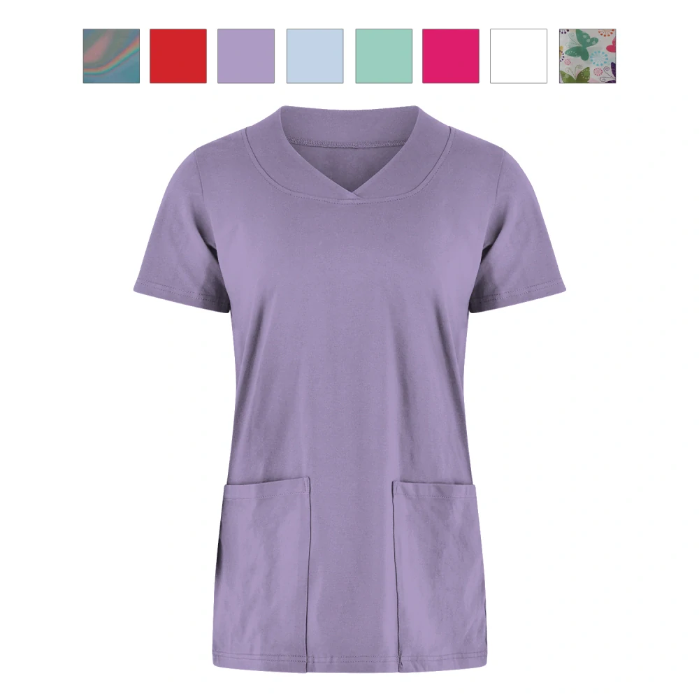 Zdravotnická tunika se srdcovým výstřihem