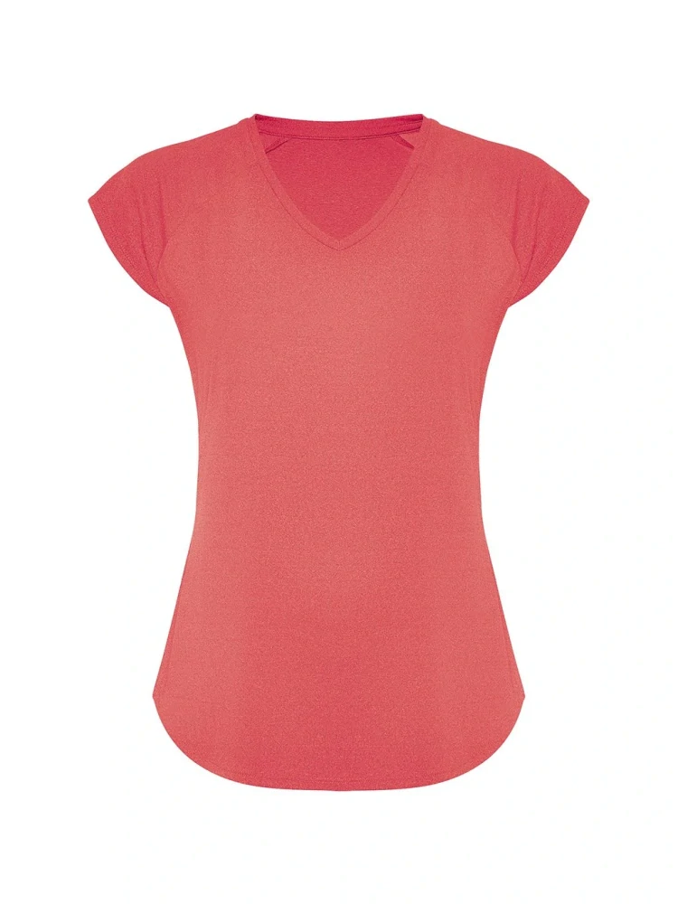 Funkční tričko cotton touch do V