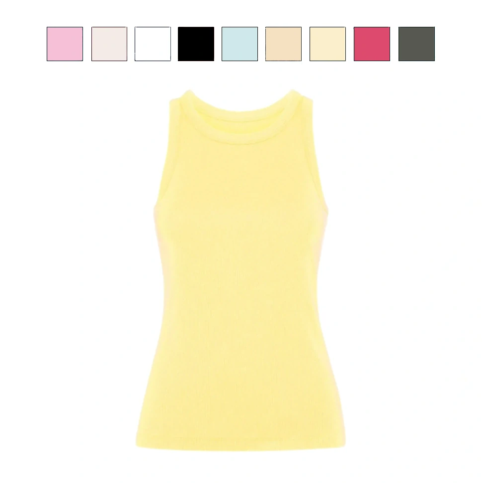 Dámské tričko z žebrovaného úpletu